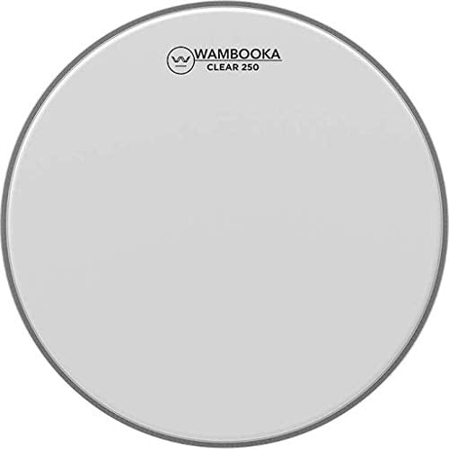 Wambooka CLEAR 250-1ply/10mil - Head Clear For Resonant Head 13 inch Drum head