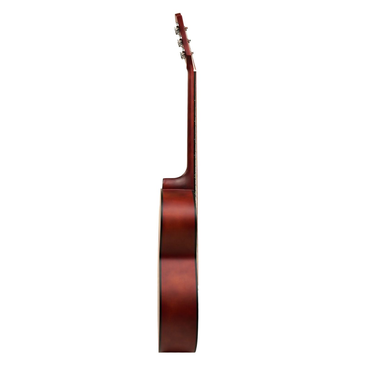 Kadence FR77NA Frontier 40" Acoustic Guitar | Grand Auditorium Cutaway | Special Fret Inlays | Spruce Wood | Comes with Bag | Includes Learning Course - Image 7