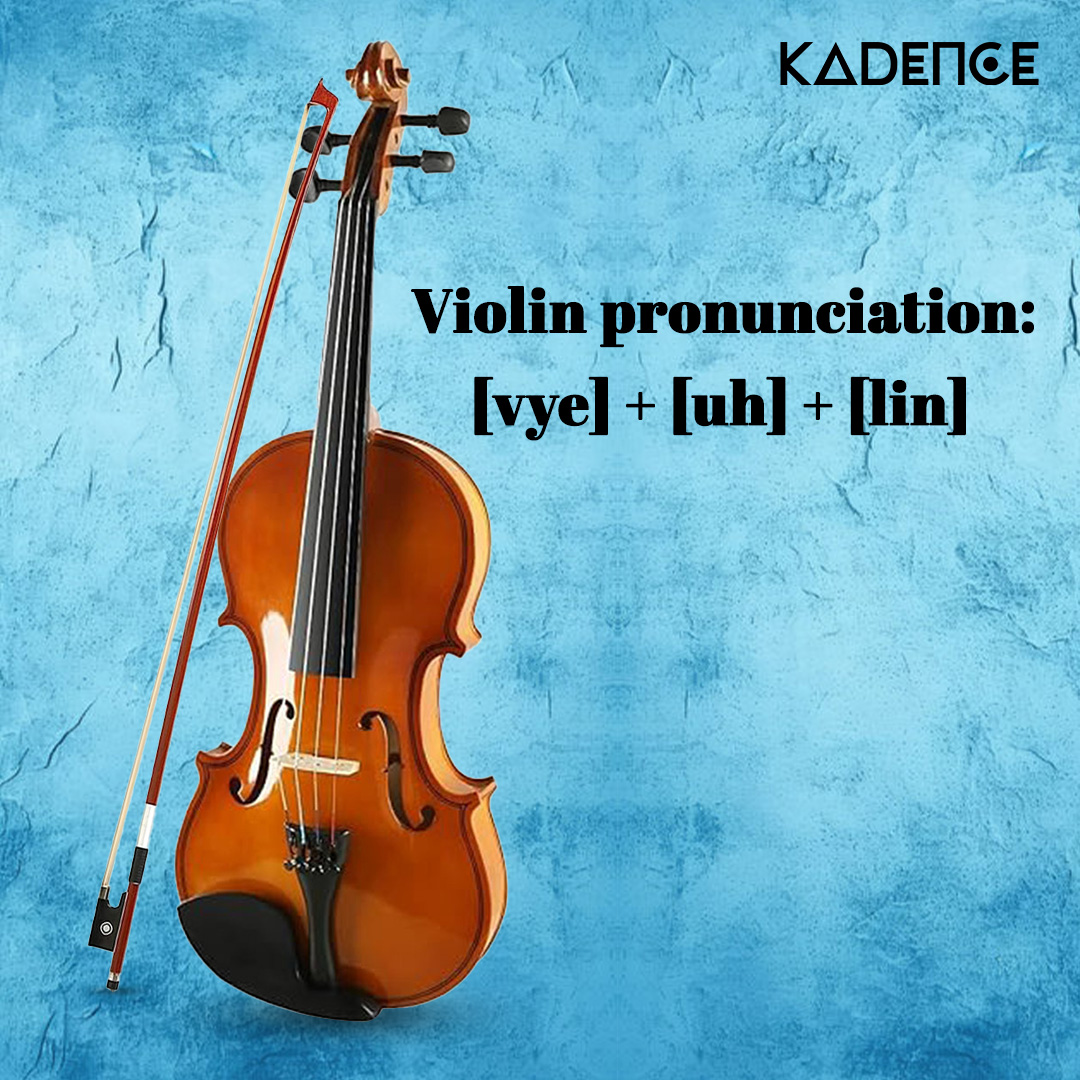 Violin pronunciation
