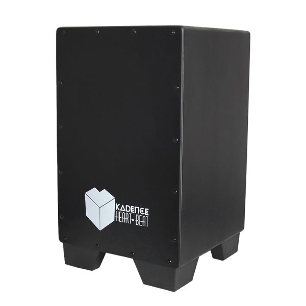 Kadence HB01 Heartbeat cajon drum black matte finish